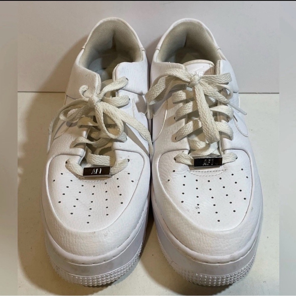 Women's Nike Air Force 1 One Low Sage Triple White Shadow Retro AR5339-100 sz 10